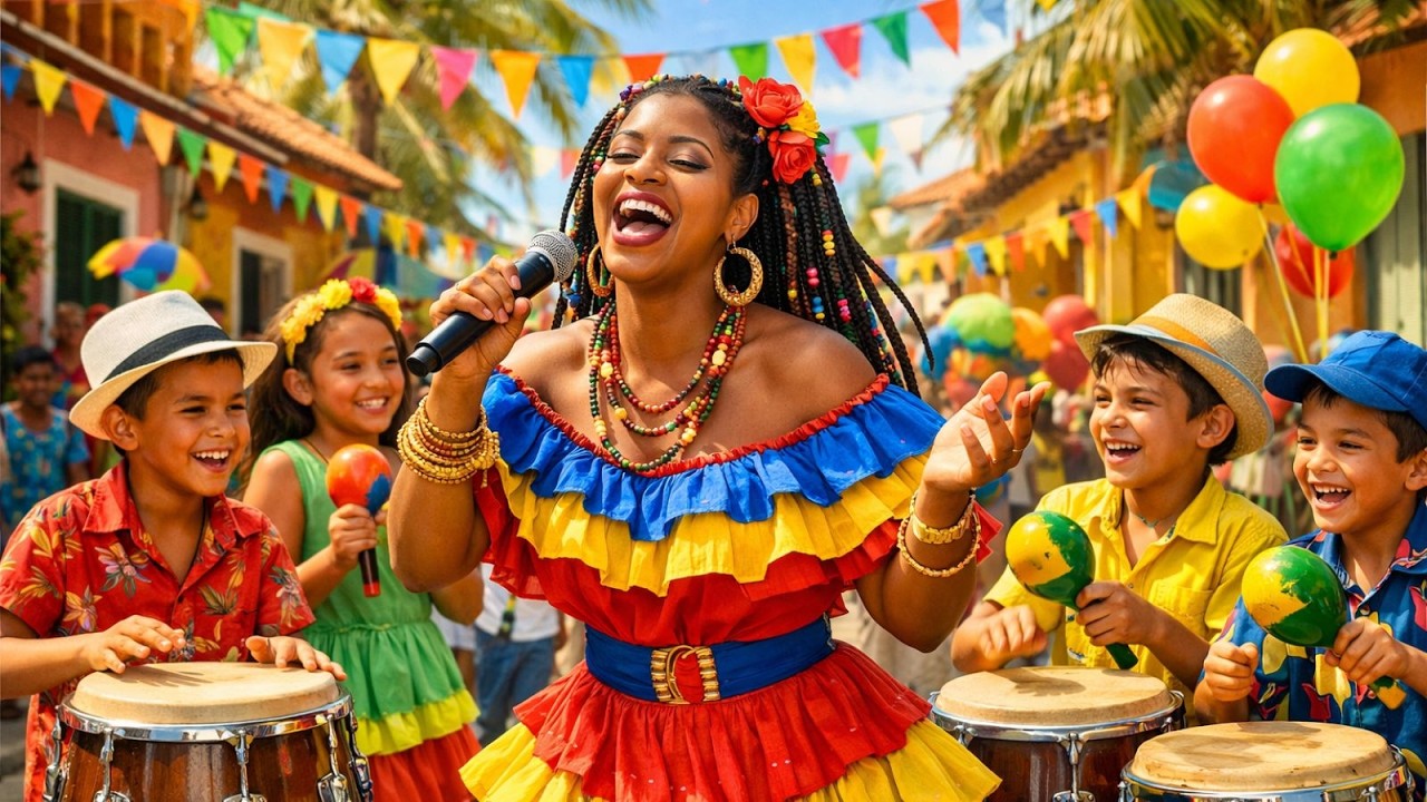 Toto La Momposina & Los Niños de la Calle - Baile Barrial 🎸 Cumbia Latina Tropical Mix  2026