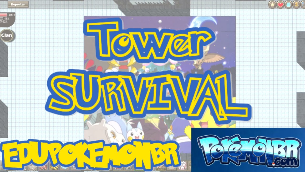 TOWER SURVIVAL - PokemonBR #Edupokemonbr