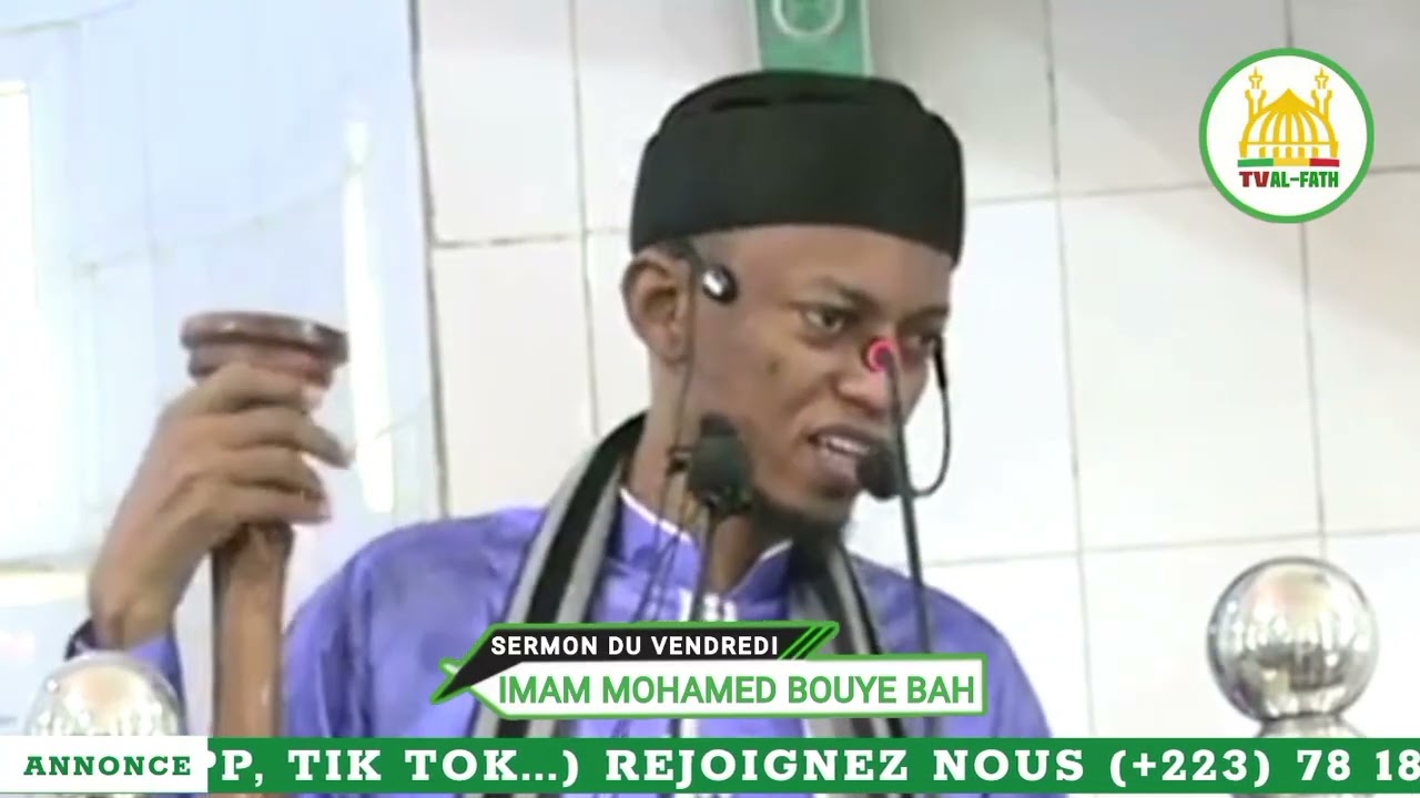 Sermon du vendredi _ Imam Mohamed Bouyé bah _ le 19 Décembre 2025