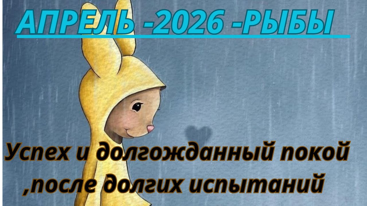 РЫБЫ ♓️ ТАРО ПРОГНОЗ АПРЕЛЬ /2026 от Alisa Belial. 