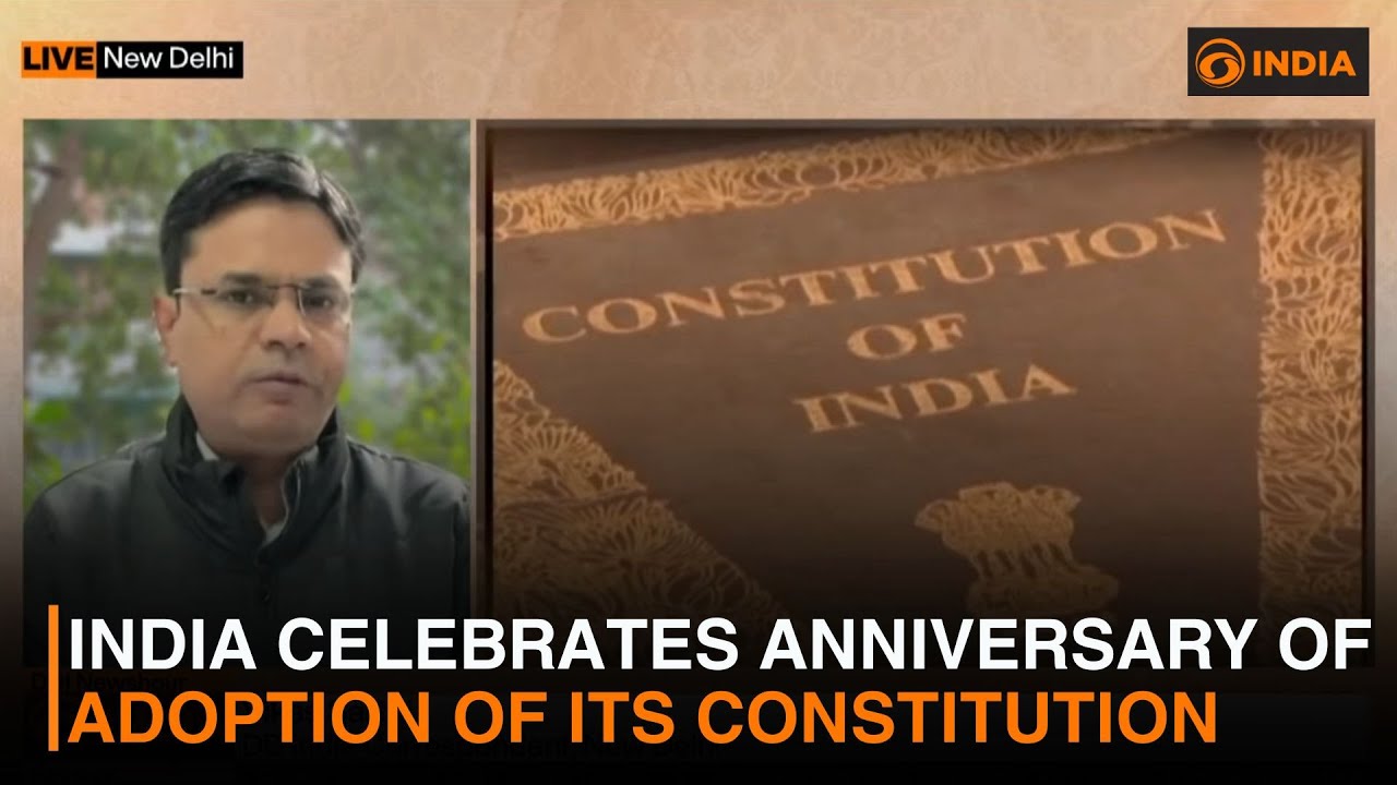 India celebrates anniversary of adoption of its Constitution