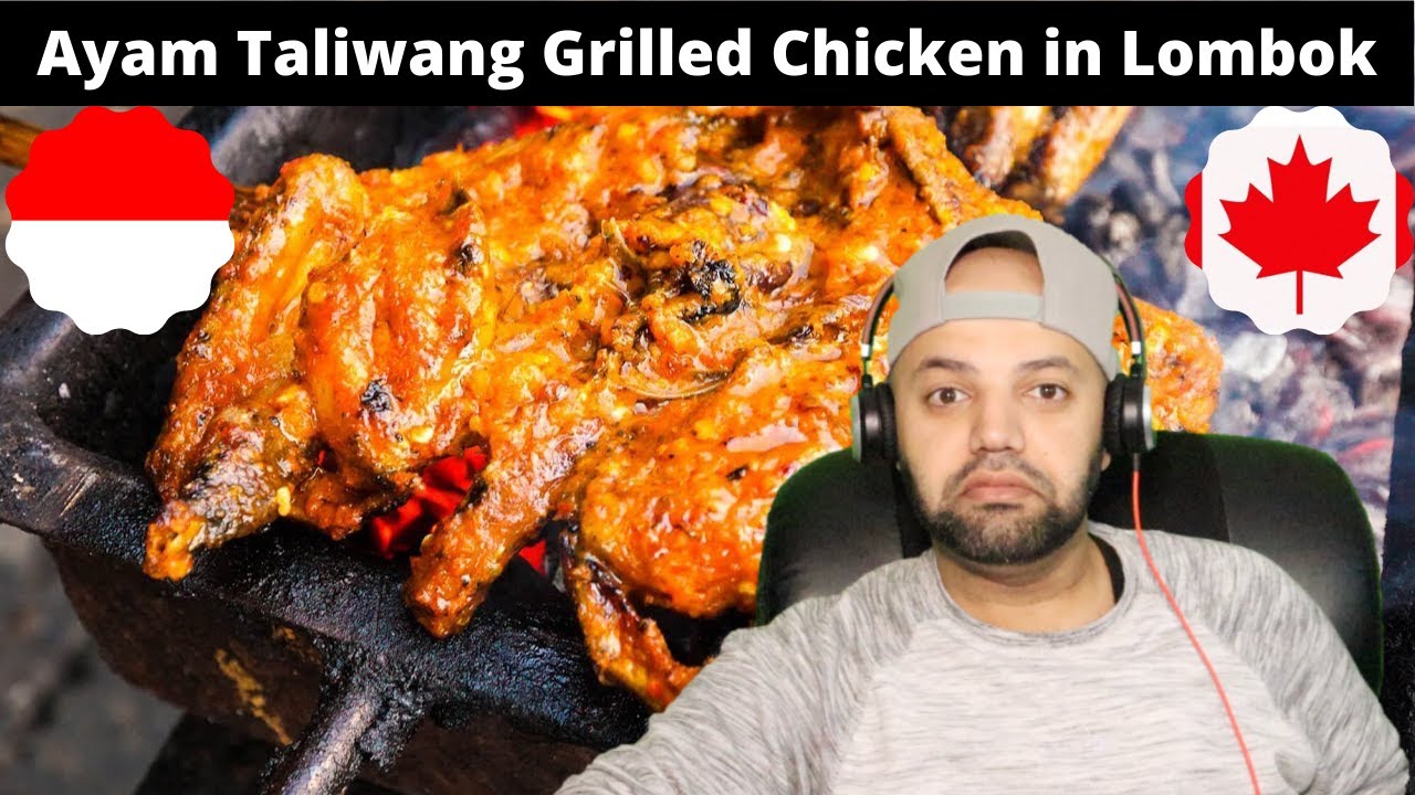 Ayam Taliwang - Super Spicy Street Food in Lombok, Indonesia! - MR Halal Reaction