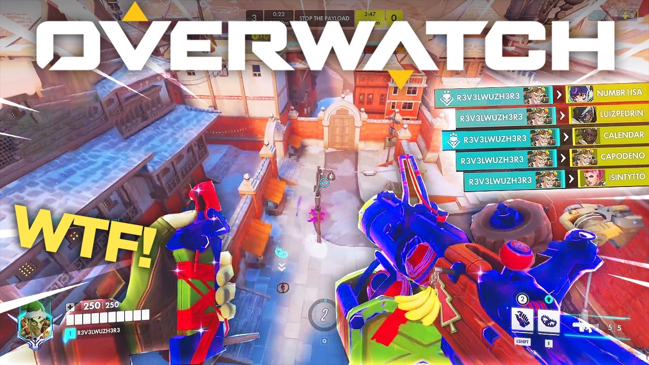 САМЫЕ ПОПУЛЯРНЫЕ клипы по Overwatch на Twitch за неделю! #408