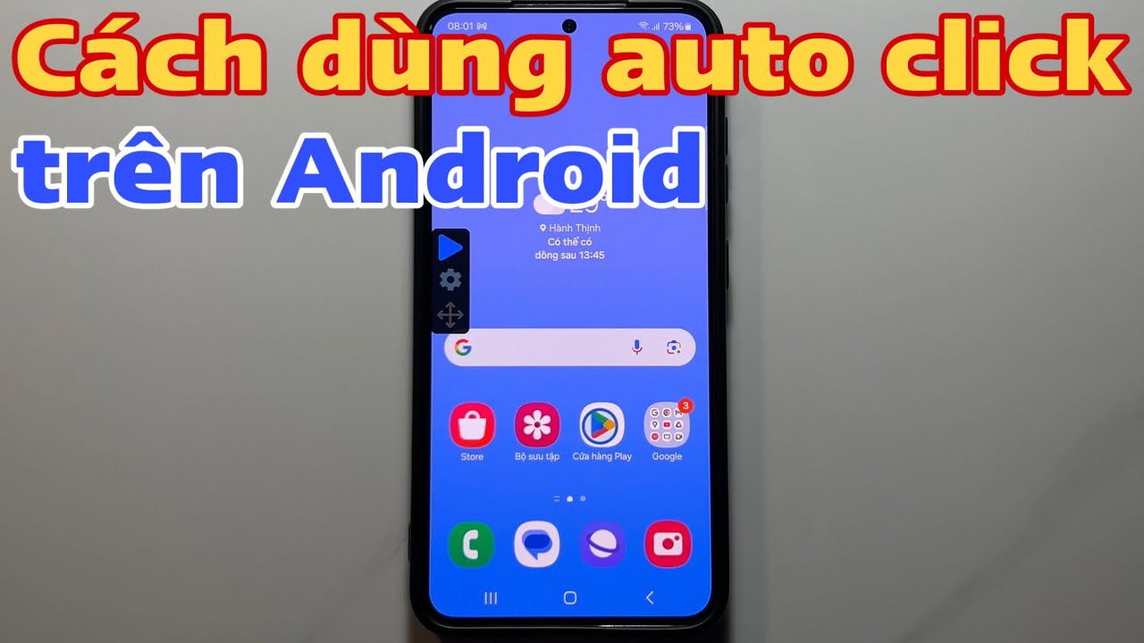 C&aacute;ch d&ugrave;ng Auto click tr&ecirc;n Android