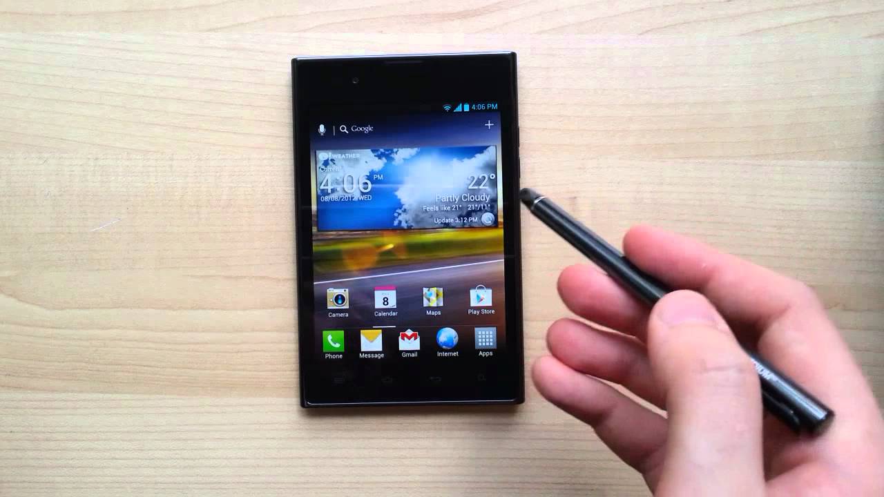 LG Optimus Vu hands-on