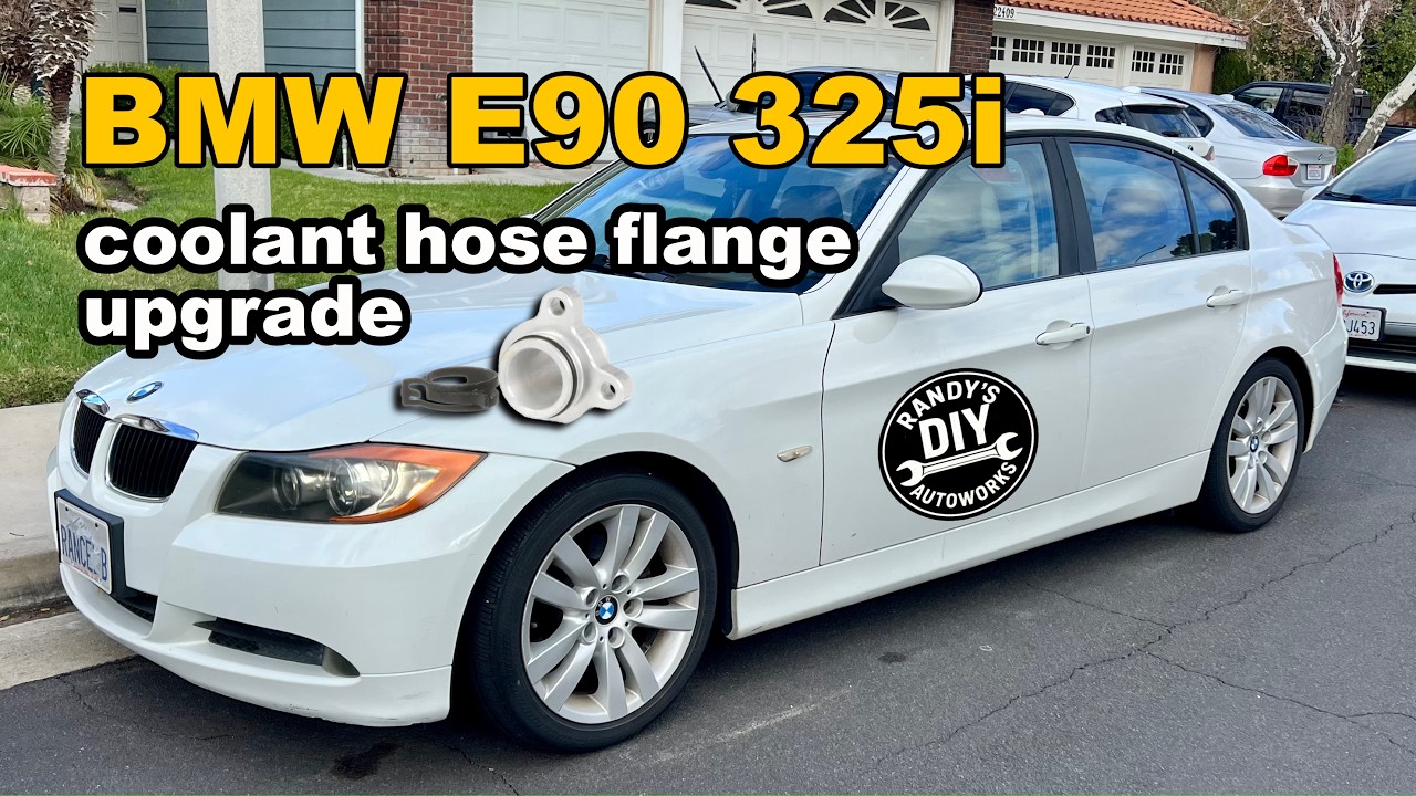 BMW E90 325i - coolant hose flange replacement (DIY48)