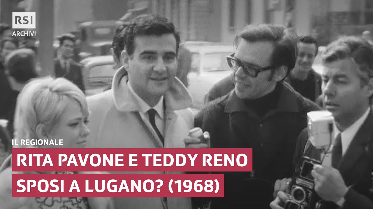 Rita Pavone e Teddy Reno sposi a Lugano? (1968) | Il Regionale | RSI ARCHIVI