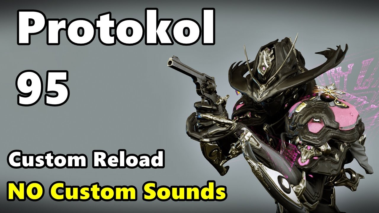 NEW Protokol 95 Pistol Skin Showcase (Warframe)