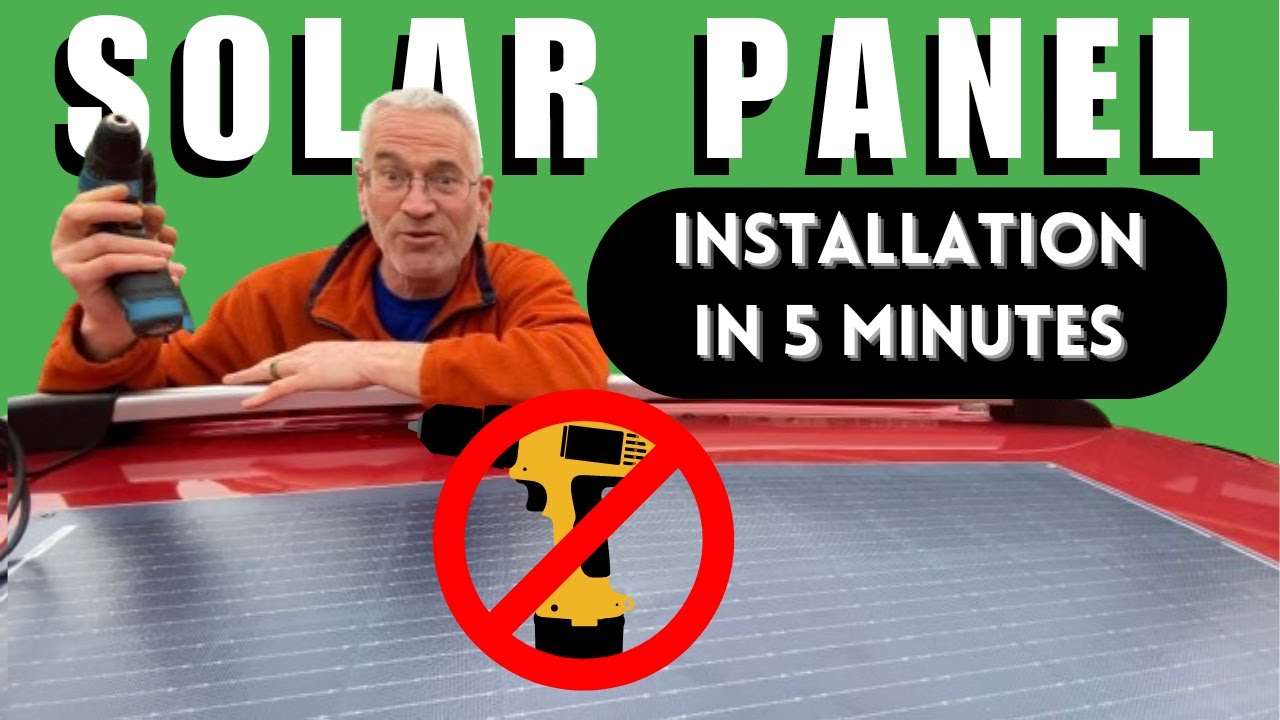 Solar panel  installation Berlingo Micro Camper #Van Life