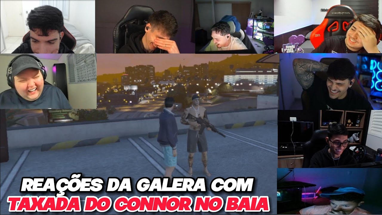REA&Ccedil;&Otilde;ES DA GALERA COM TAXADA DO CONNOR NO BAIANO!!