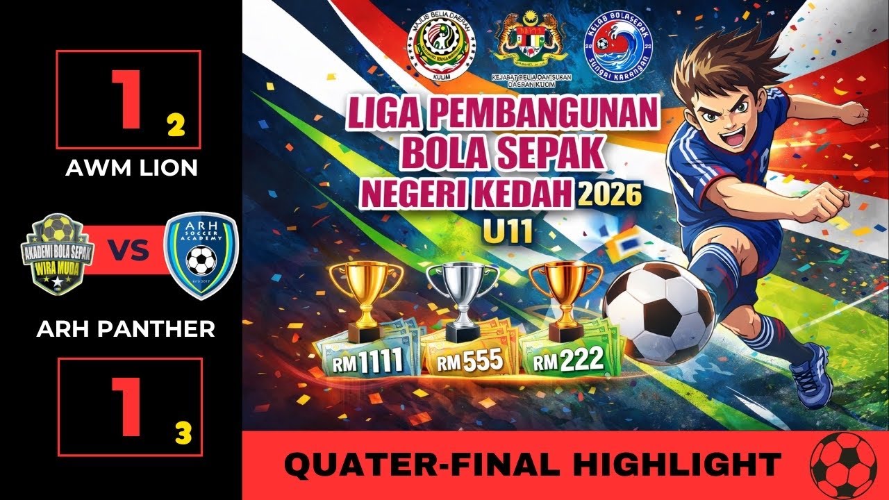 U11 LIGA PEMBANGUNAN BOLASEPAK NEGERI KEDAH - SG KARANGAN 2026