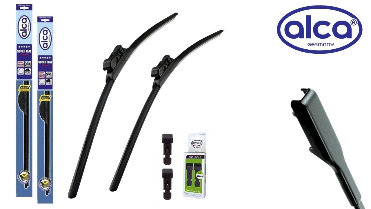 How To Install alca Wiper Blade on Top Lock B TLB Wiper Arm Fitting Tutorial