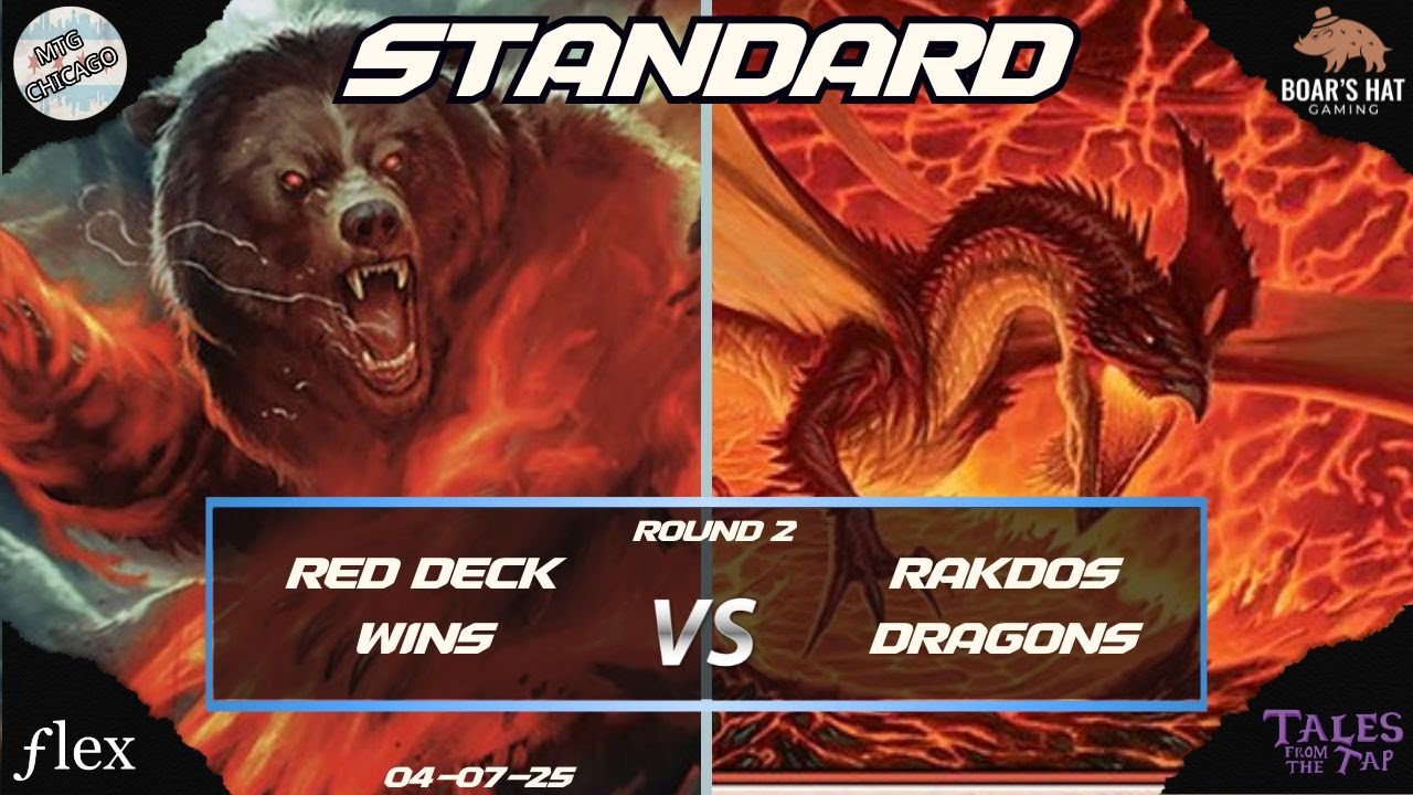 Red Deck Wins VS Rakdos Dragons [MTG Standard Round 2]