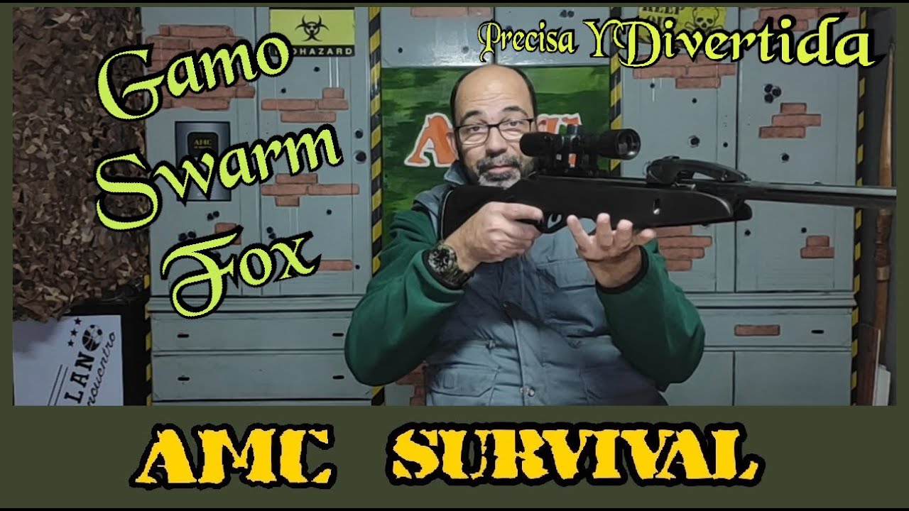 Gamo Swarm Fox Replay 10X 5,5 mm (.22) #armeriamateo