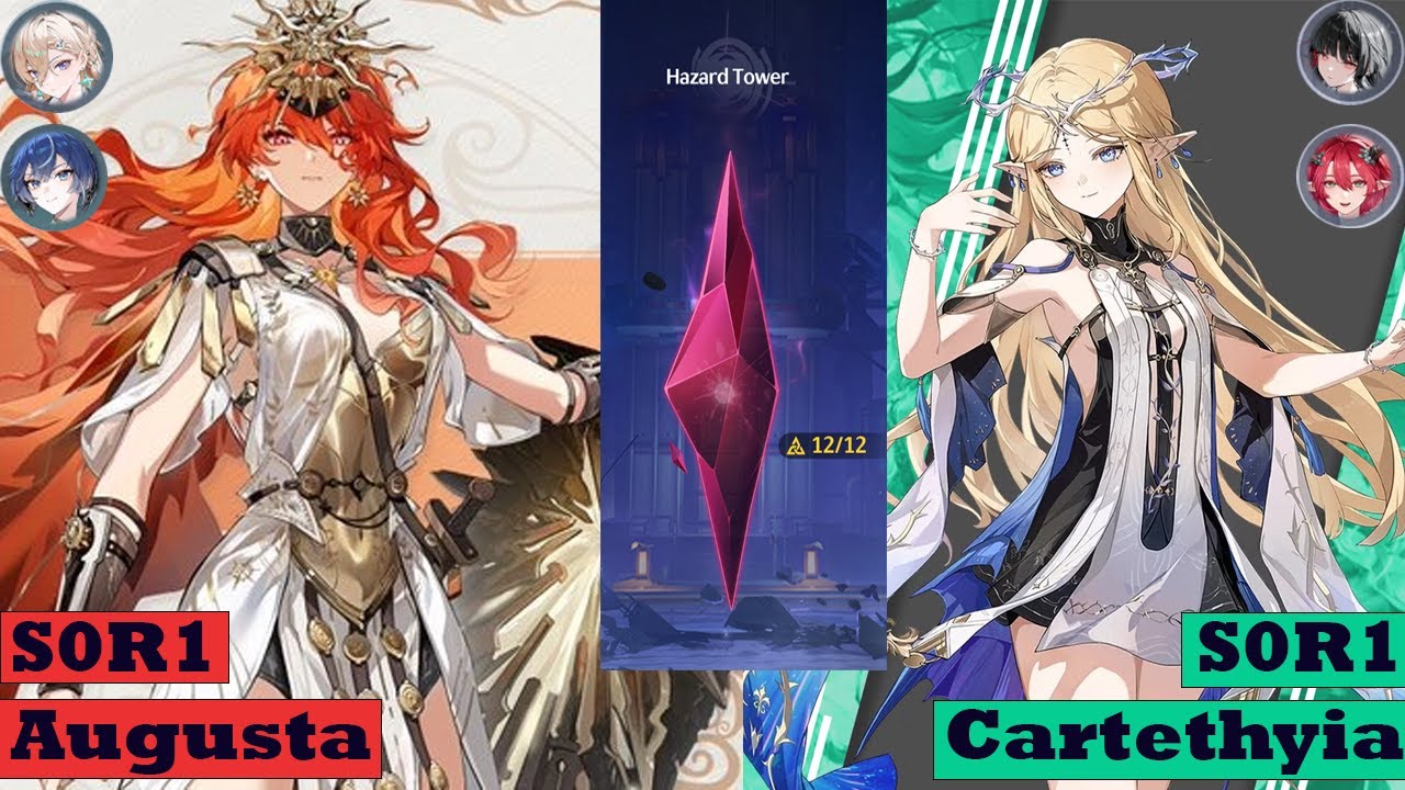 S0R1 Cartethyia x Chisa & S0R1 Augusta x Lynae | Wuthering Waves 3.0 | NEW TOA clear | 3 Star | F2P