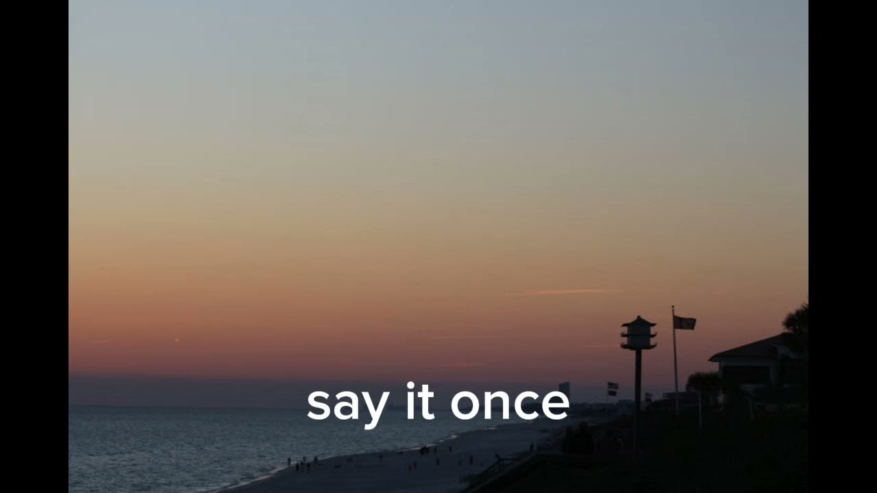 Say It Once – Emotional Ballad with English Lyrics