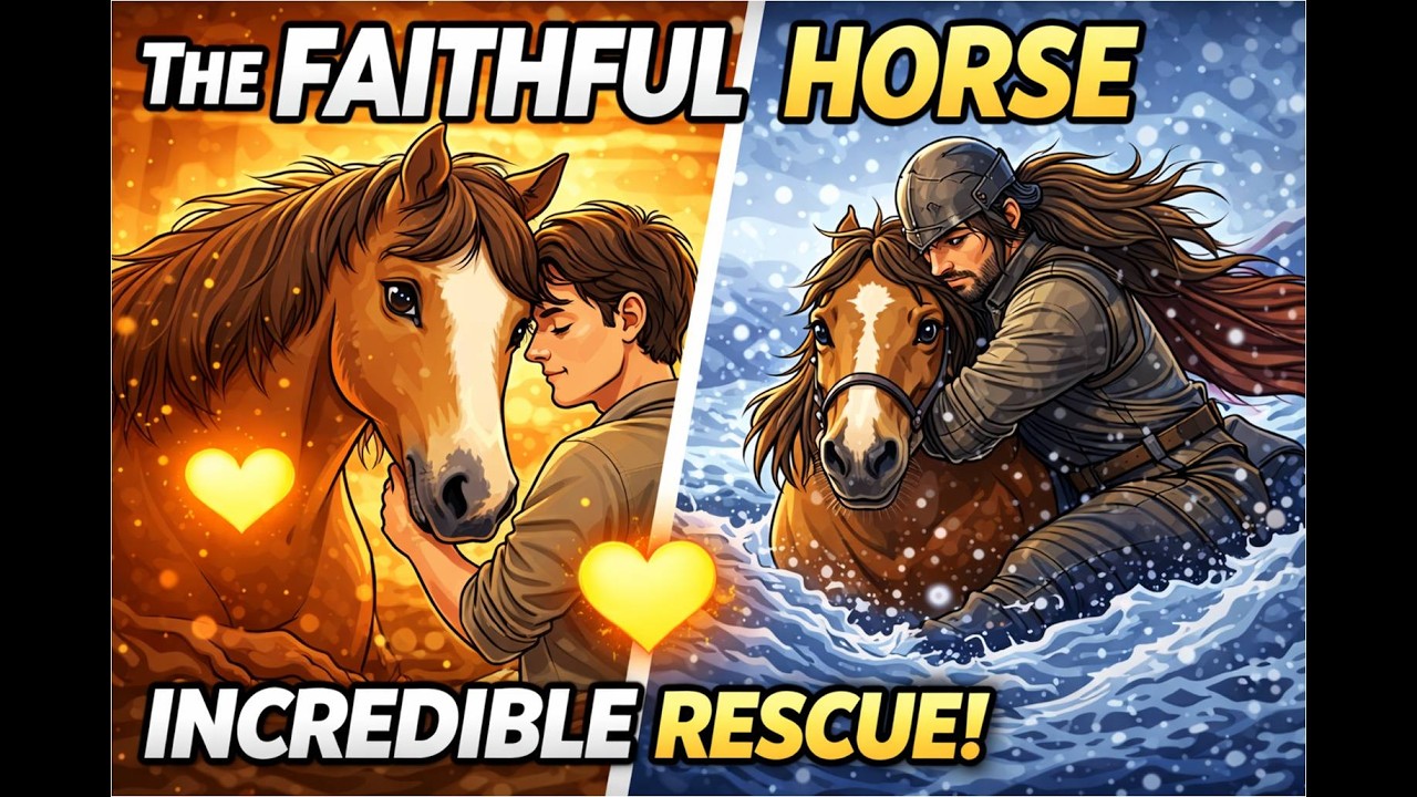 The Faithful Horse | Incredible Story of Loyalty and Courage | #ShortsFeed #Viral