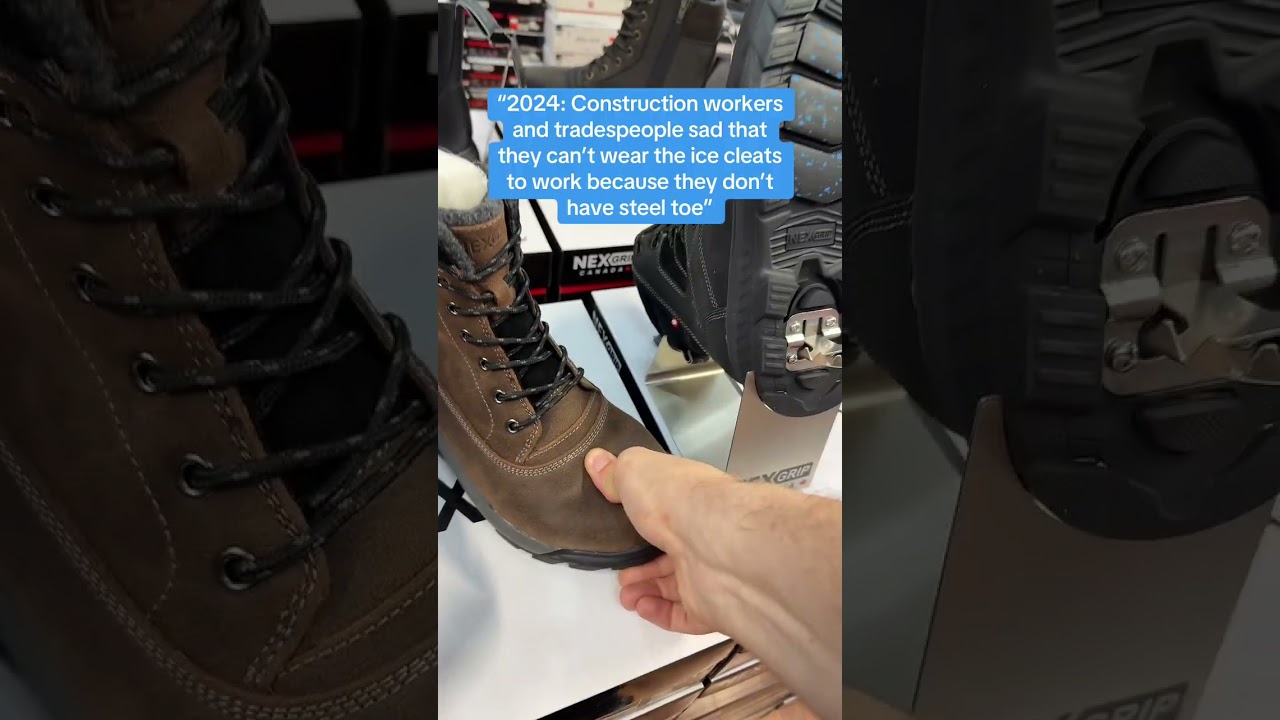 Do you know anyone that needs these for winter? #winterboots #steeltoe
