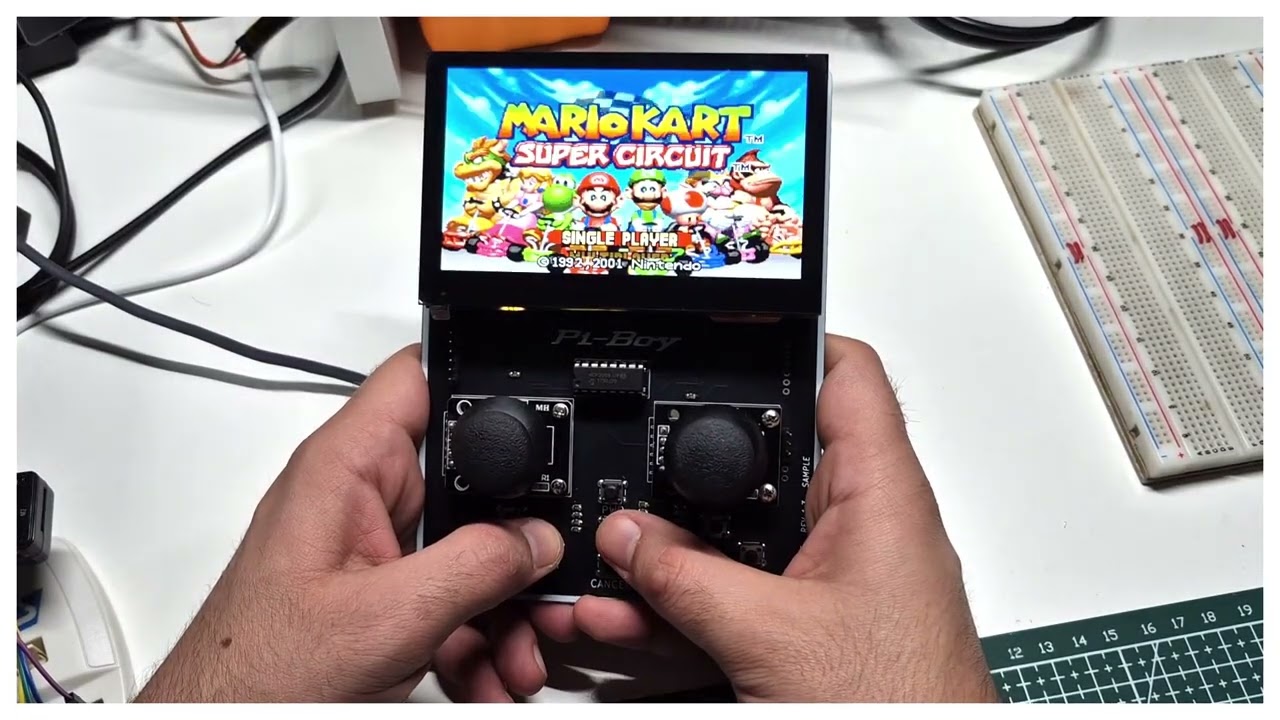 Pi-Boy: Yocto/Qt based gaming device playing PSP, Gameboy, DOS games