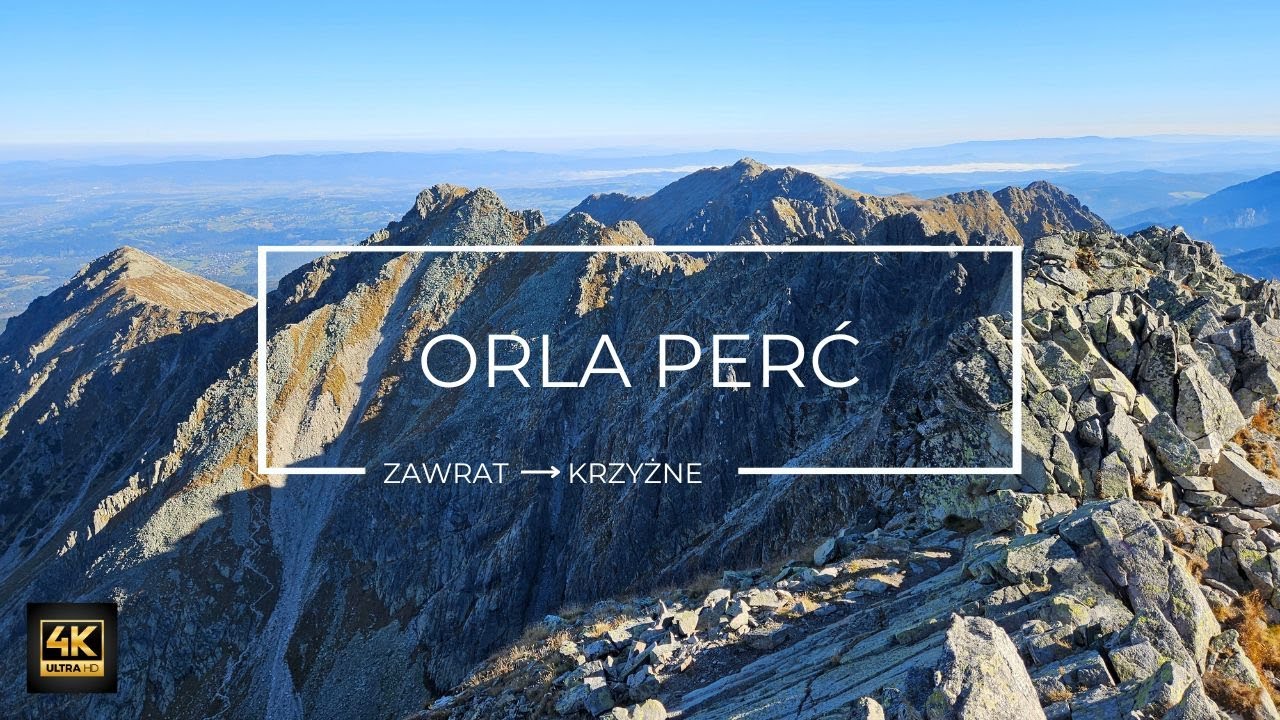 Orla Perć - Brzeziny - Zawrat - Krzyżne - Tatry Wysokie, drabinka, Kozi Wierch, Granaty 22.9.2024