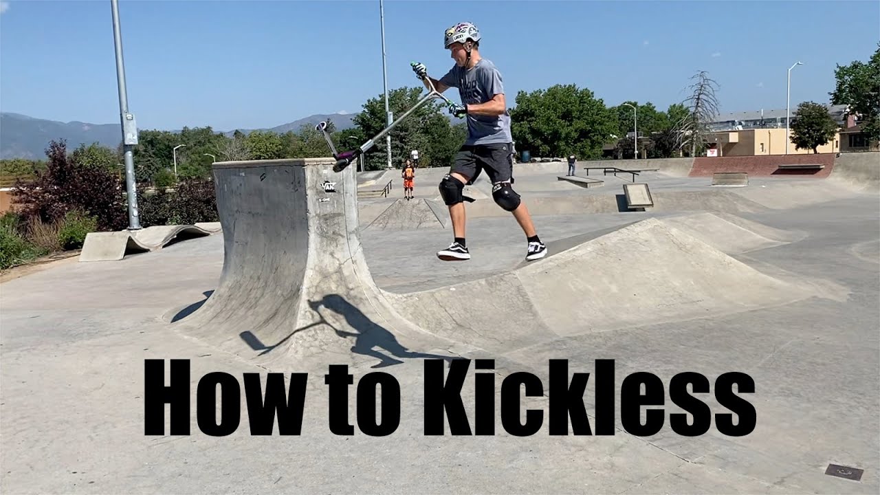 How to Kickless on a Scooter | New Zest