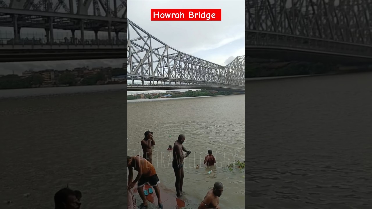 #iconic Howrah Bridge | Beautiful view 🔥🔥| Kolkata | 2024