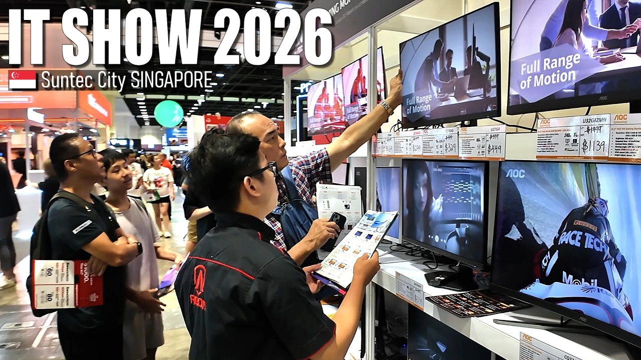 IT Show 2026 Is Here Again! Until 15 Mar 26 - Suntec City, Singapore 🇸🇬 – Walking Tour [4K]