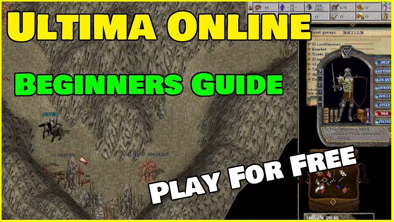 Ultima Online Beginners Guide 2022 | Play For Free