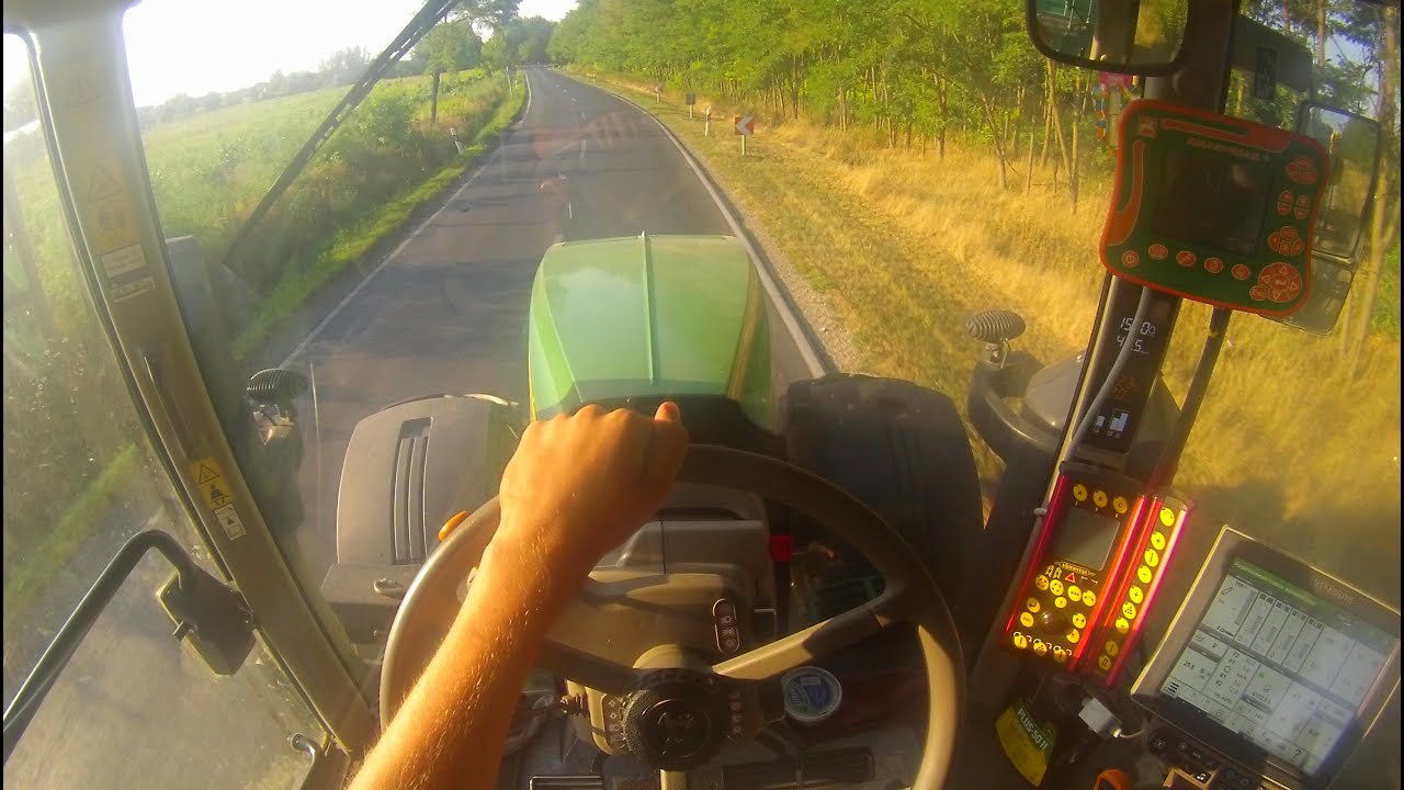 K.T.K. Kft. John Deere 7250R + Oehler DDK 240 [GoPro]