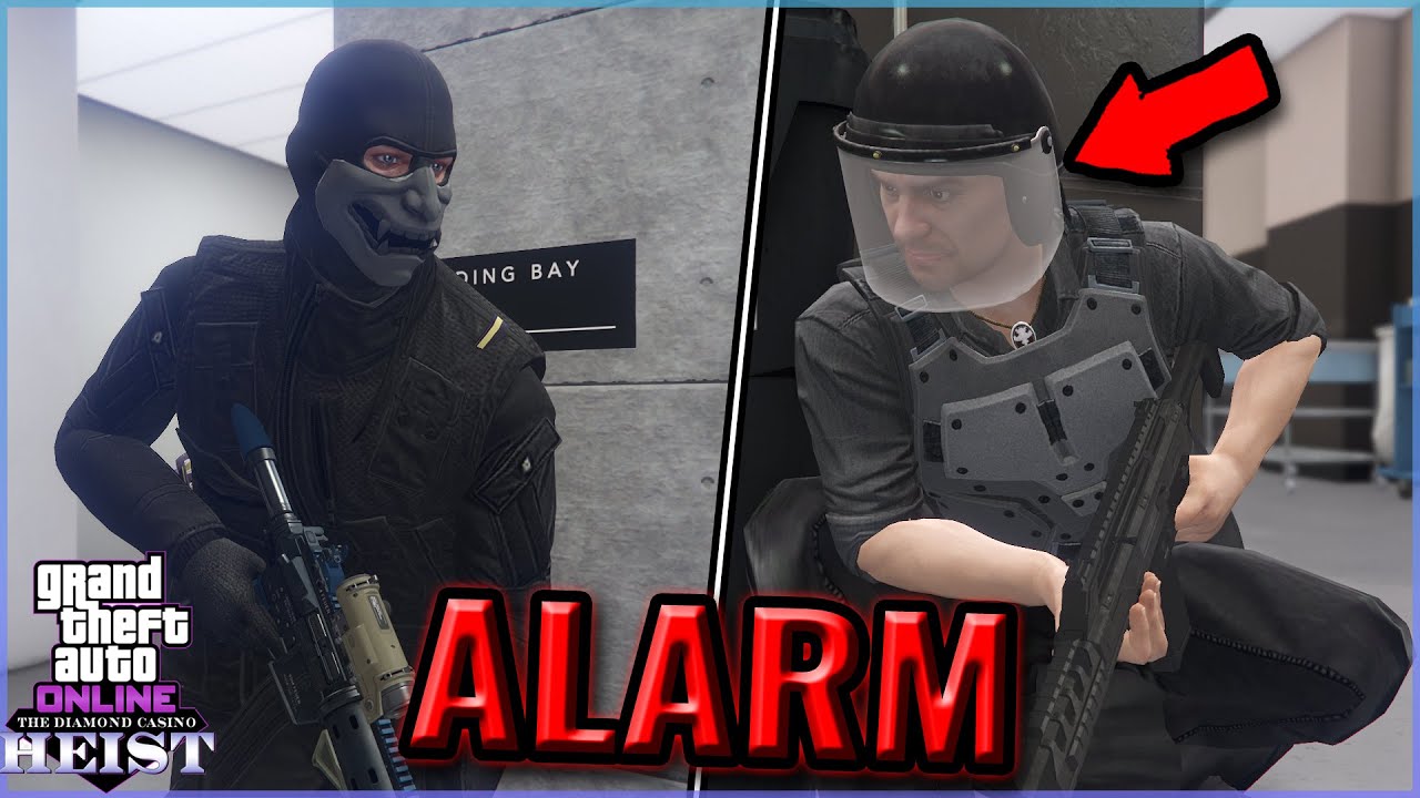 TAK TO NIE ROBIMY ... - GTA ONLINE Napady na kasyno z randomami