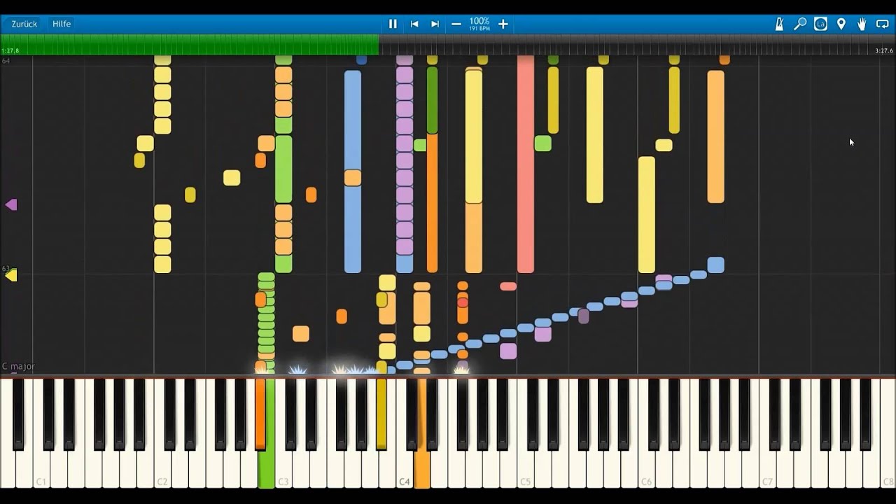 John Williams: Battle of the Heroes | Midi Visualisation