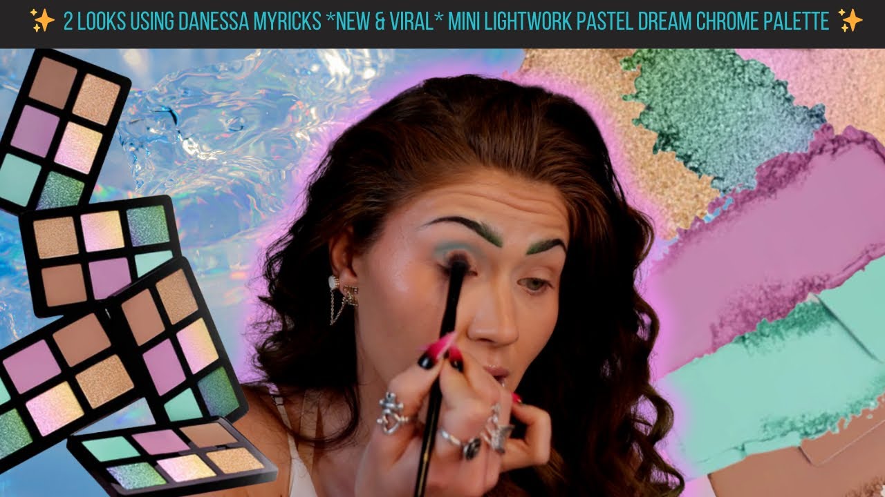2 Looks Using The  *NEW & VIRAL* Danessa Myricks Mini Pastel Dream Palette | First & Final Thoughts