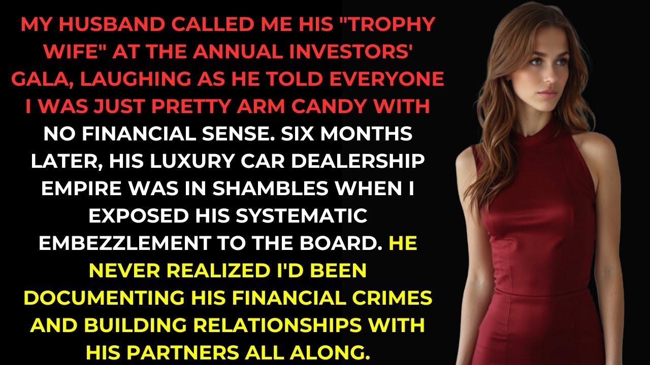 Husband Said I Was 'Just A Trophy Wife'—His Partners Elected Me Board Chair When I Revealed His Embe