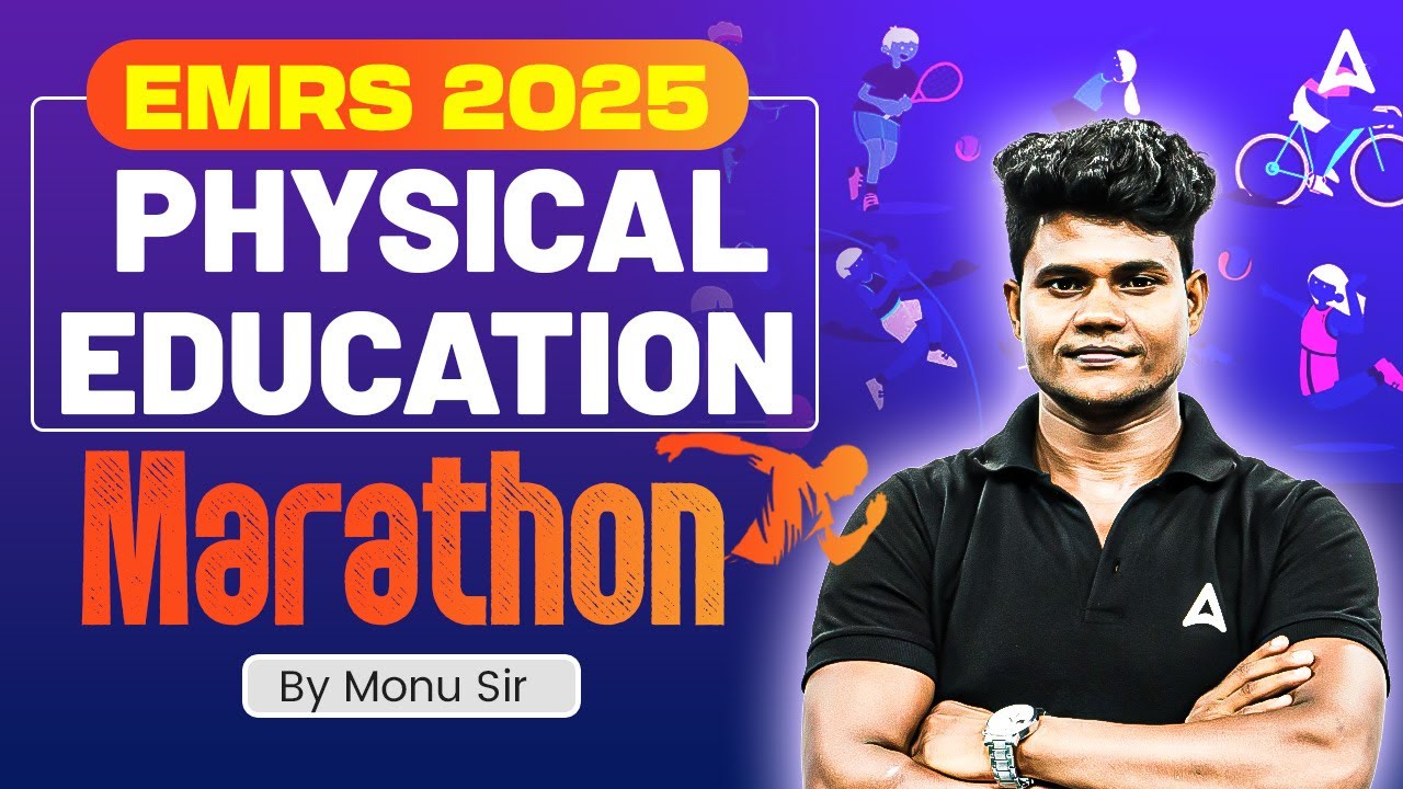 EMRS Physical Education Classes 2025 | EMRS PE Previous Year Question Marathon |EMRS PE Practice Set