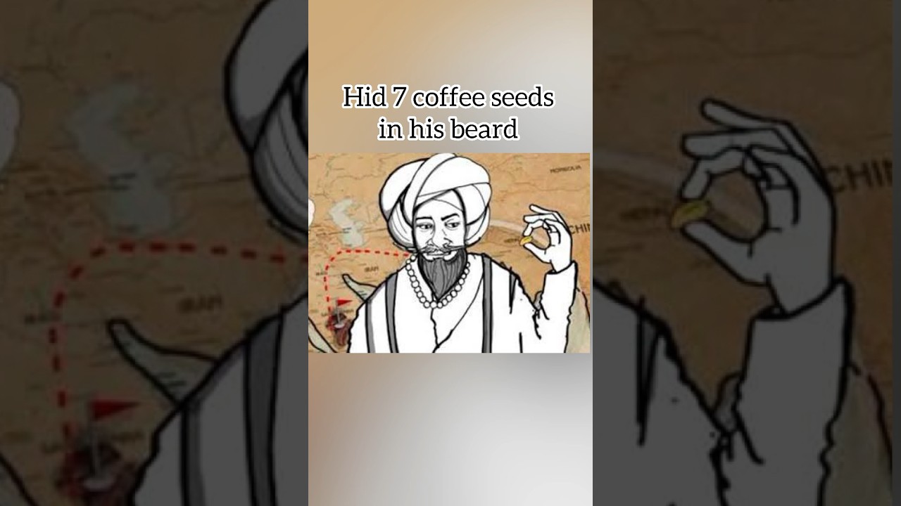 How did #coffee come to India? #bababudangiri #facts #travel #rider #hills #history #vlog #shorts