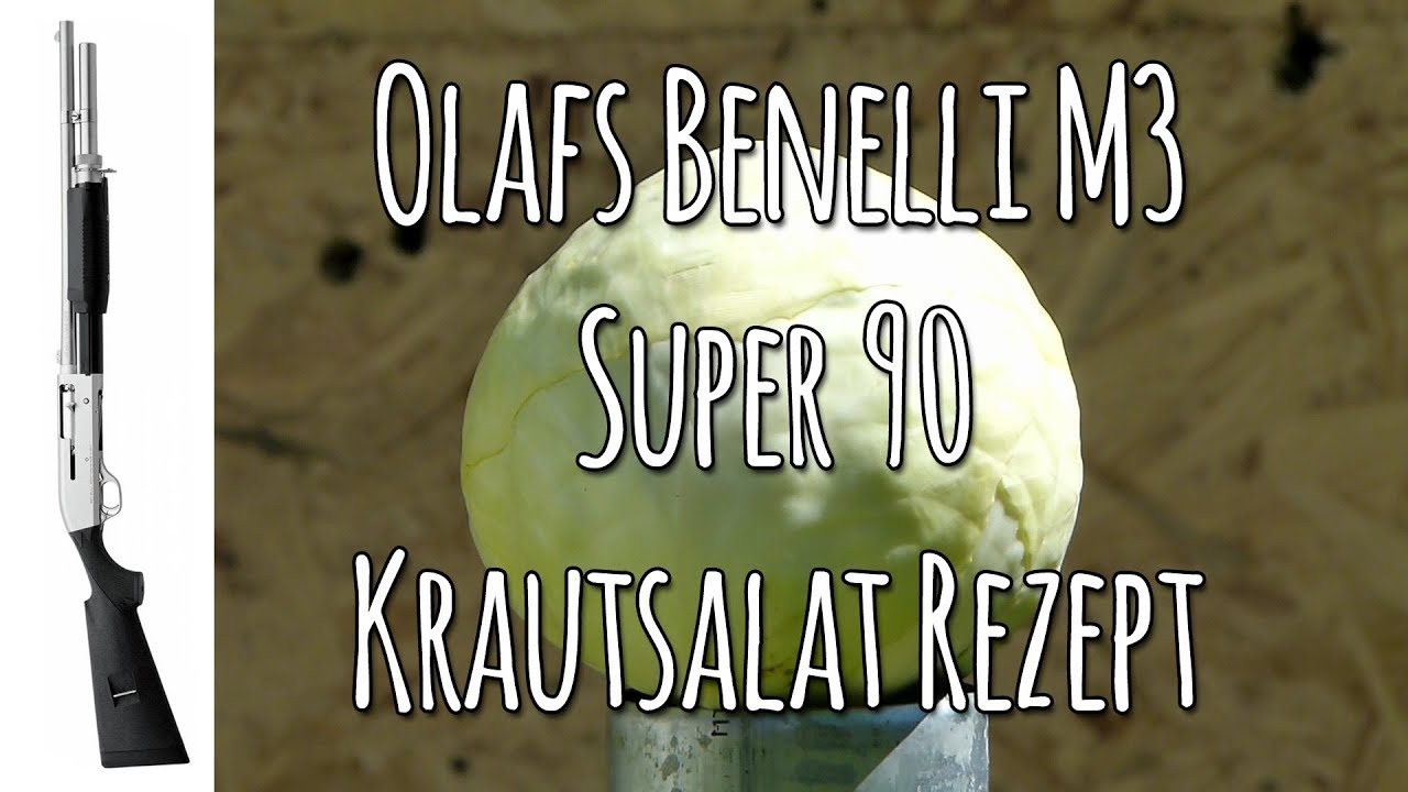 Olafs Benelli M3 Super 90 + Krautsalat Rezeptvorschlag