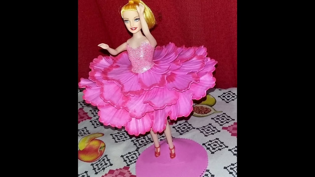 DIY Boneca bailarina passo a passo
