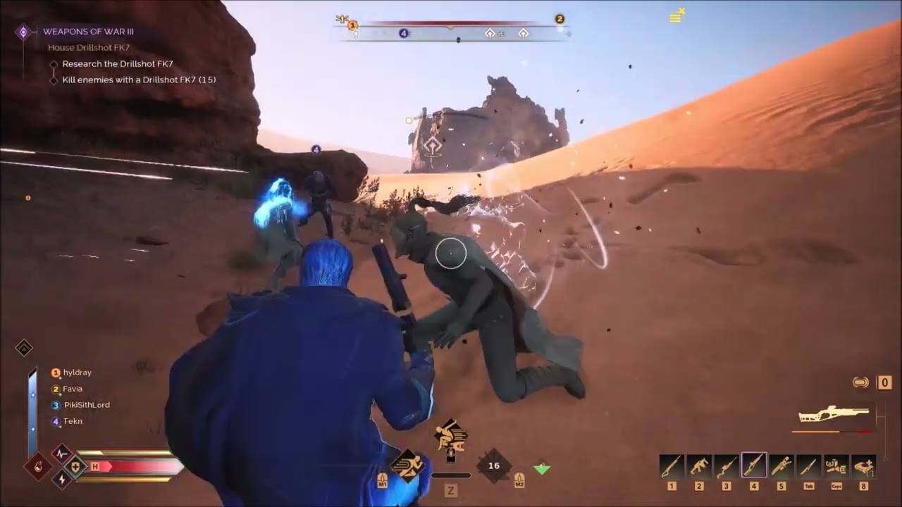Dune Awakening Epsilon Eridani PvP beautiful action!