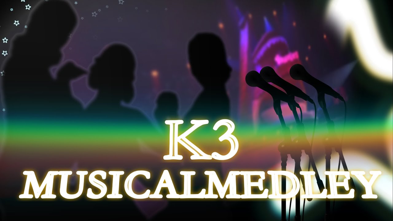 K3 musical medley (instrumentale orkestband met tekst) - K3 (Karen, Kristel en Kathleen)
