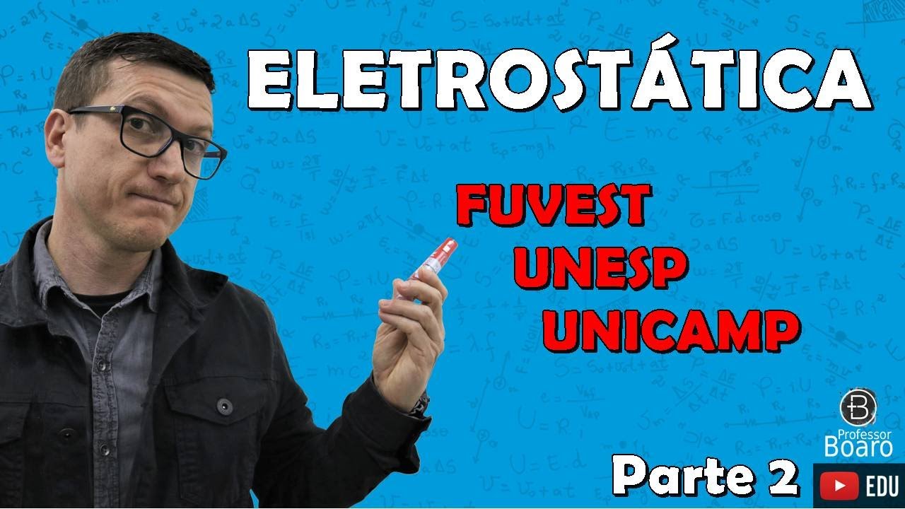 ELETROSTÁTICA  | FUVEST - UNESP - UNICAMP 2023 | Professor Boaro
