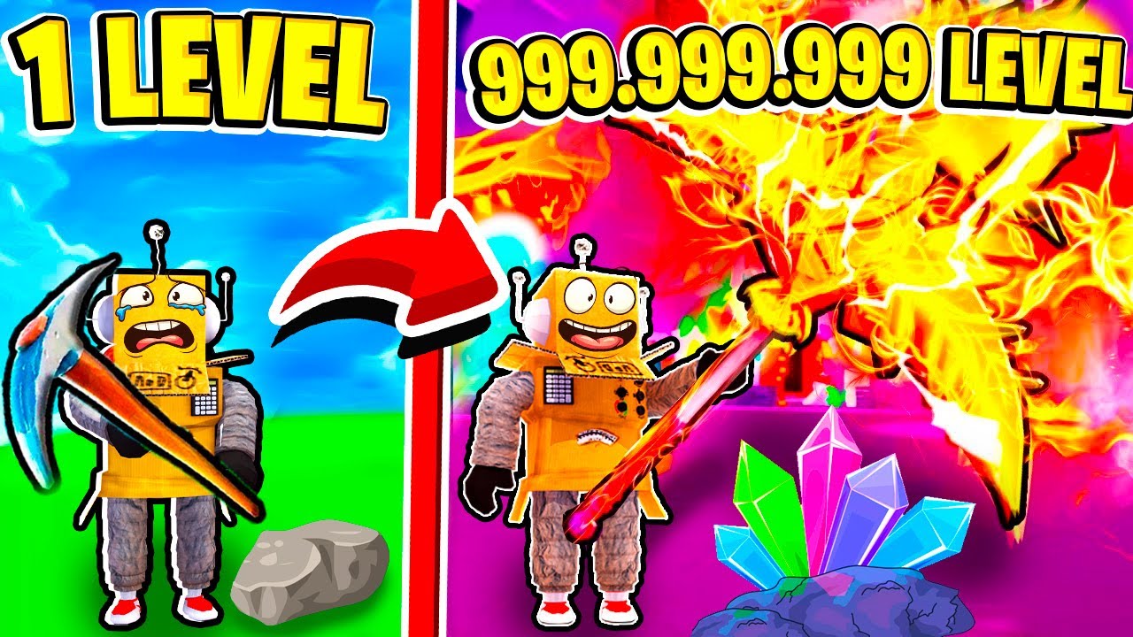 САМАЯ КРУТАЯ В МИРЕ КИРКА СТАЛ МИЛЛИОНЕРОМ за 5 МИНУТ НУБ И ПРО ROBLOX Pickaxe Mining Simulator