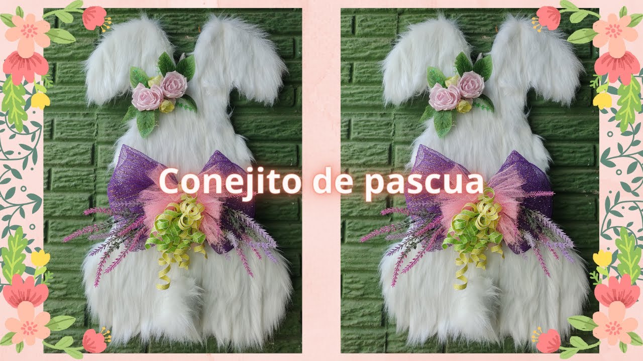 CONEJO DE PASCUA paso a paso