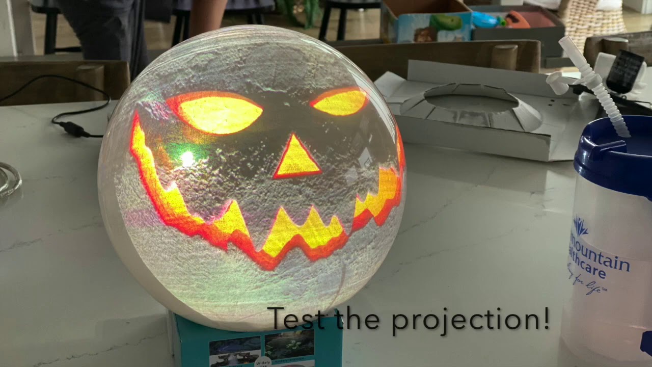 DIY Halloween Crystal Ball