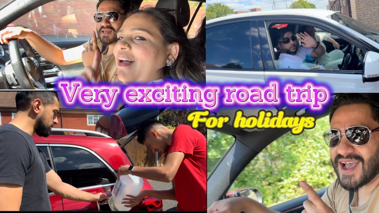 The Start of Our Fun Family Road Trip | Birmingham UK Part | Road Trip Games | Urdu & punjabi