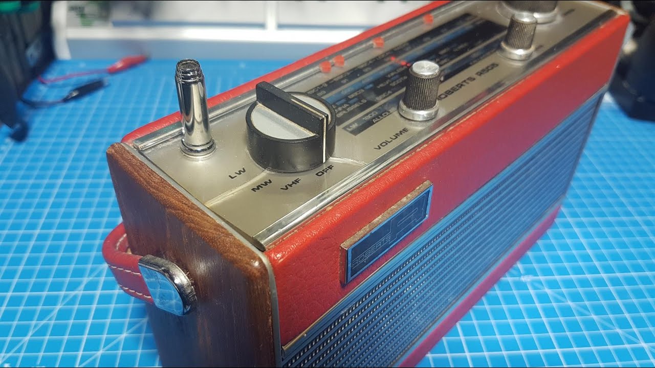 Roberts R505 Vintage Radio - Damaged In Transit