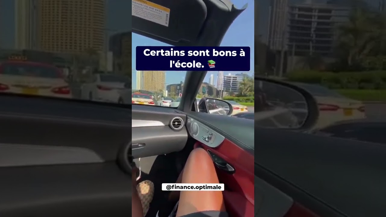 Certains sont bons &agrave; l&rsquo;&eacute;cole, d&rsquo;autres dans la vie 💸🌎