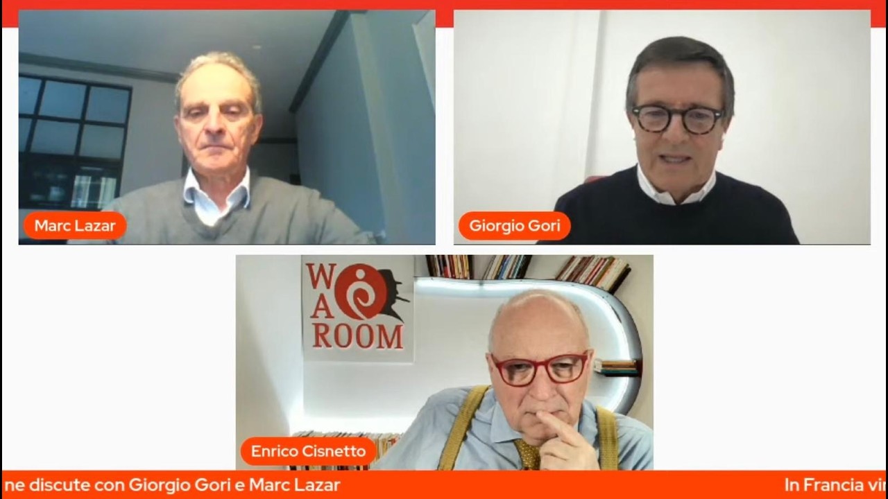 War Room di Enrico Cisnetto con Giorgio Gori e Marc Lazar