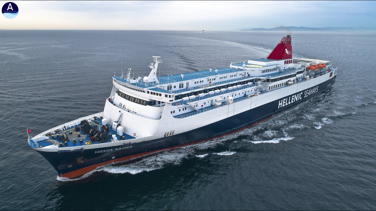F/B Nissos Samos -  Στιγμές ταξιδιού #travel #traveling #ferry  #ship #ships  #sailor
