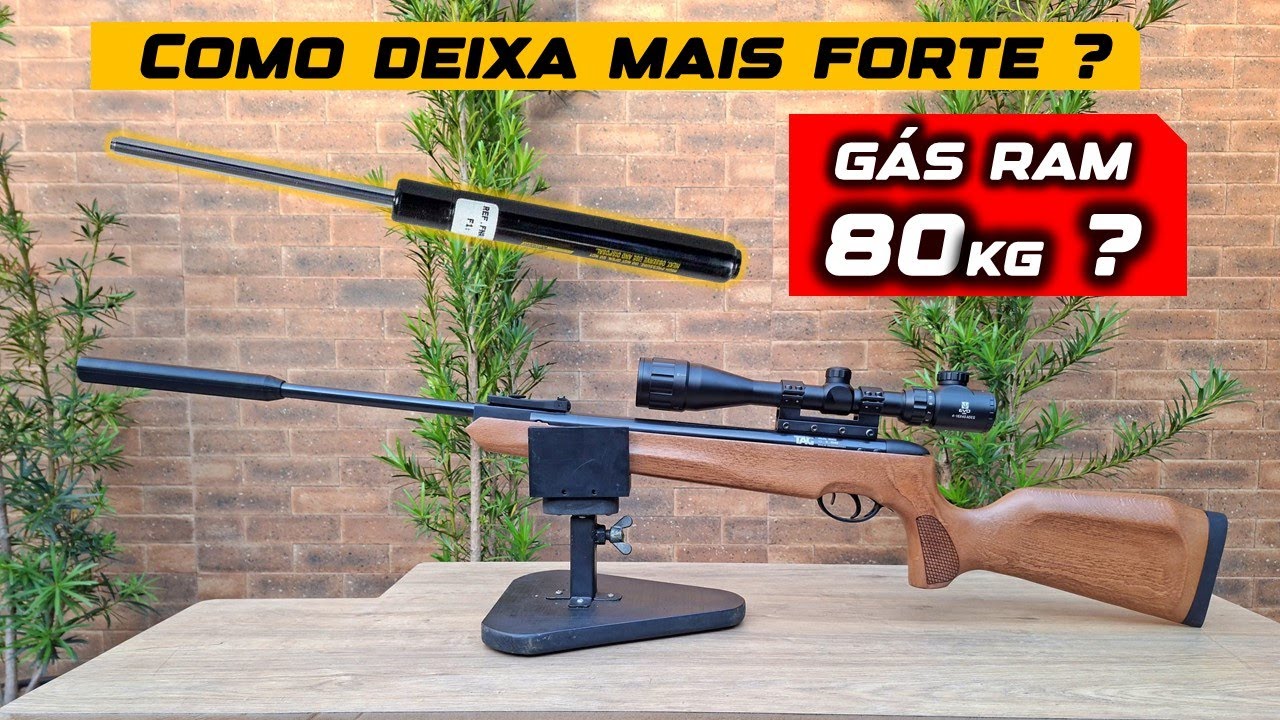 CARABINA TAG NAJA COM DIVERSAS CARGAS DE GAS RAM -  40KG , 45KG , 50KG e 60kg Original