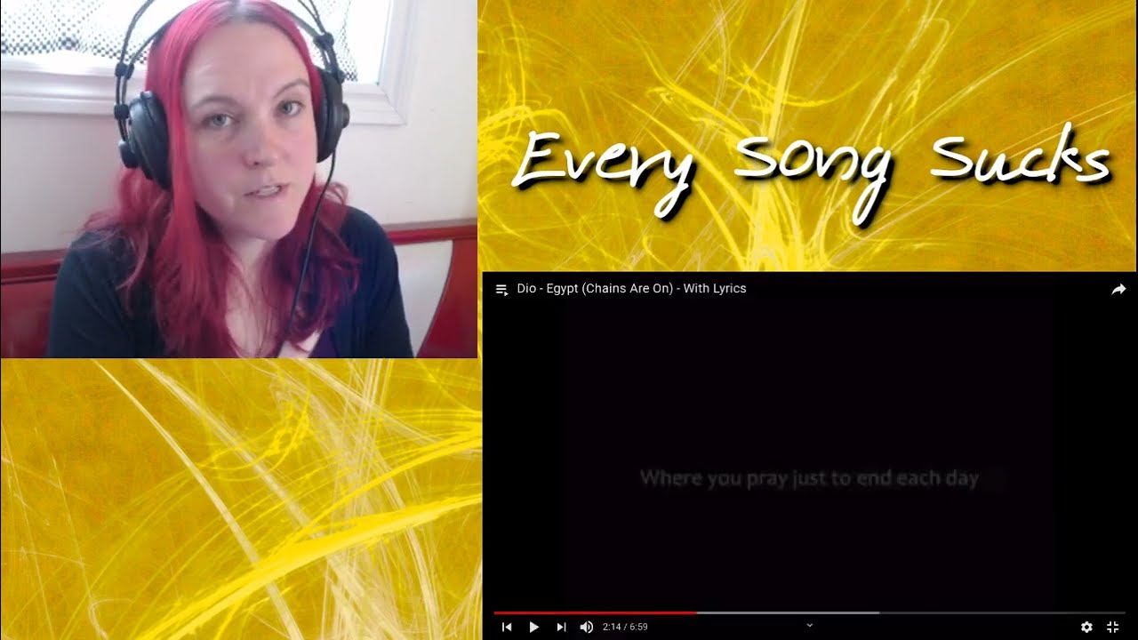 Dio - Egypt (The Chains Are On) (Reaction) // Every Song Sucks